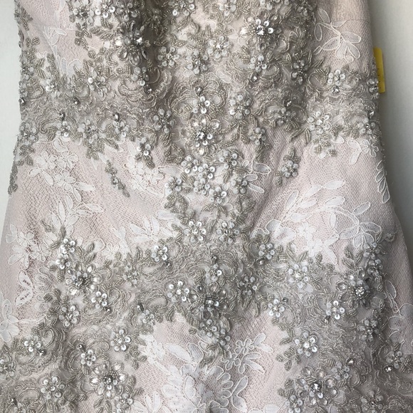 Ivory gorgeous size 8 Watters wedding dress - Picture 6 of 10